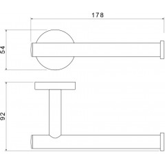 AQ4208CR ОБЕРОН бумагодержатель