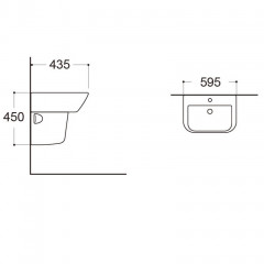 AQ5441-00 полупьедестал 300*240*340