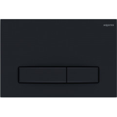 KDI-0000025 (009D) Панель смыва Slim Черный матовый (клавиша прямоугольная)
