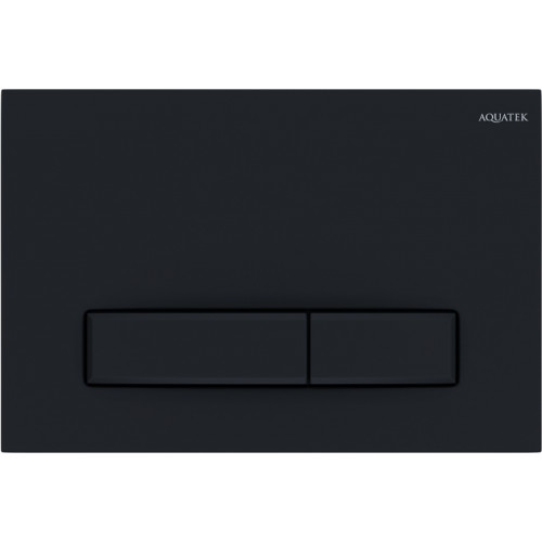 KDI-0000025 (009D) Панель смыва Slim Черный матовый (клавиша прямоугольная)
