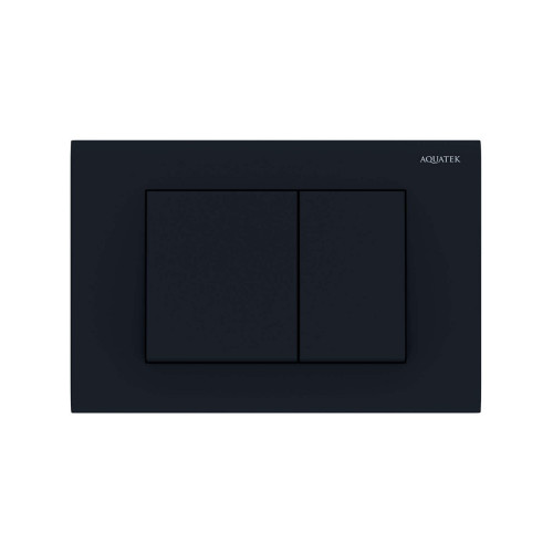 PNS-0000005 (001DQ) Панель смыва Черная матовая для INSP-0000001 Pneumo S (клавиши квадрат)
