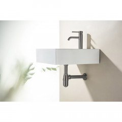 AQ6014BGM сифон, оружейная сталь (шлиф. черный хром)