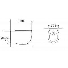 Set AQUATEK АЛЬТАИР (рама AQUATEK Standard INS-0000012 с звукоиз.прокладкой+крепеж KKI-0000002+кнопкаKDI-0000009+унитаз АЛЬТАИР AQ1980-00 с крышкой