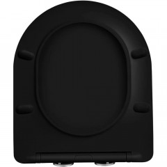 AQ0204-MB крышка-сиденье для унитаза AQ2004, черная