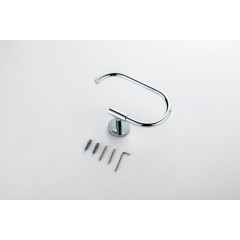 AQ4221CR ОБЕРОН полотенцедержатель овальный