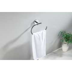 AQ4221CR ОБЕРОН полотенцедержатель овальный