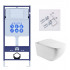 SET AQUATEK МЕДЕЯ T (рама AQUATEK Standard INS-0000012 + крепеж KKI-0000002 +унитаз AQ1537T-00 МЕДЕЯ Унитаз подвесной, с тонким сиденьем soft-close)