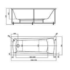 Либра 150 (только ванна с уп.) ПРОДАЕМ ИЗ НАЛИЧИЯ