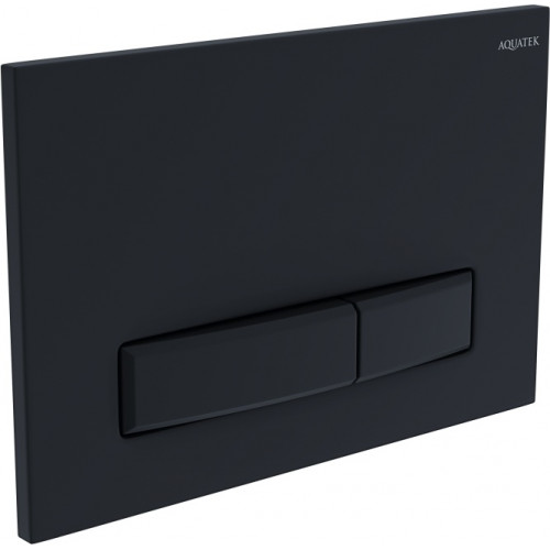 KDI-0000025 (009D) Панель смыва Slim Черный матовый (клавиша прямоугольная)