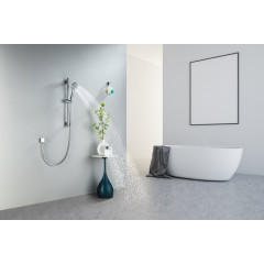 AQ2017CR БЕТТА душевой гарнитур 3jet 65 см