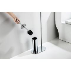 AQ4231CR ОБЕРОН держатель туалетной бумаги с ершиком напольный