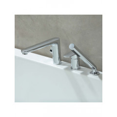 AQ1848CR НИКА смеситель на борт ванны на 3 отв.