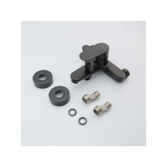 AQ1840MB НИКА смеситель для ванны, матовый черный