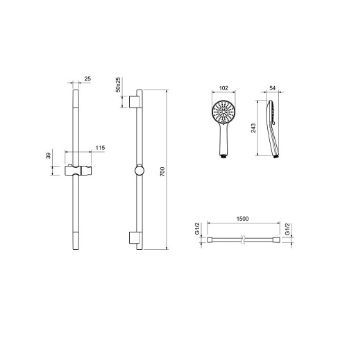 AQ1831CR НИКА Set 3 в 1 (AQ1810CR+AQ1860CR+AQ2017CR)
