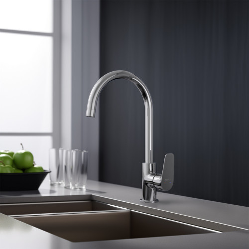 AQ1182CR БЕТТА смеситель для кухни
