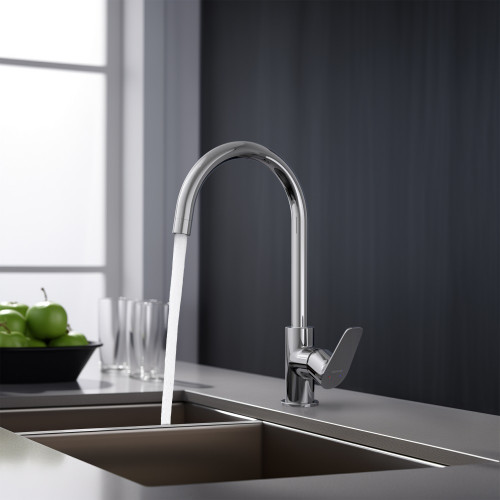 AQ1182CR БЕТТА смеситель для кухни