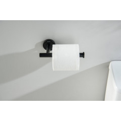 AQ4208MB ОБЕРОН бумагодержатель, матовый черный