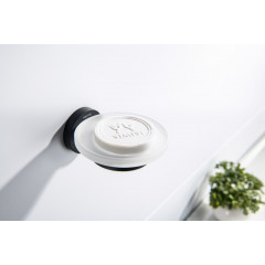 AQ4103MB ЕВРОПА мыльница, матовый черный