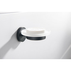 AQ4103MB ЕВРОПА мыльница, матовый черный