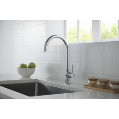 AQ1382CR ЕВРОПА смеситель для кухни