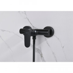 AQ1260MB ОБЕРОН смеситель для душа, матовый черный