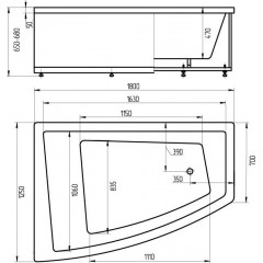 Оракул левый пустая с фр.экр. (вклеенный каркас)