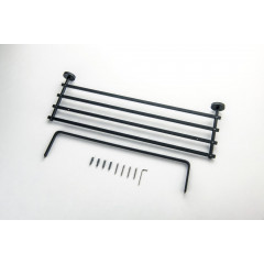 AQ4615MB БЕТТА полка для полотенец, матовый черный