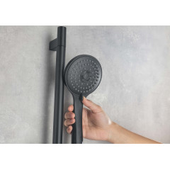 AQ2003MB ВЕГА ручной душ 3jet, матовый черный