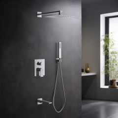 AQ1473CR ЛИРА Set 4 в 1 душевой комплект 3 режима