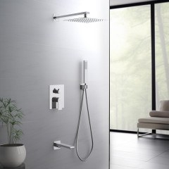 AQ1473CR ЛИРА Set 4 в 1 душевой комплект 3 режима