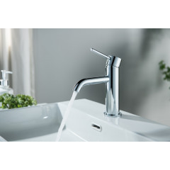 AQ1310CR ЕВРОПА смеситель для раковины 89, без донного клапана