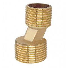 Комплект 2шт.: вентиль квадрат г/ш 3/4х1/2, эксцентрик 3/4х1/2, отражатель 3/4, цвет хром