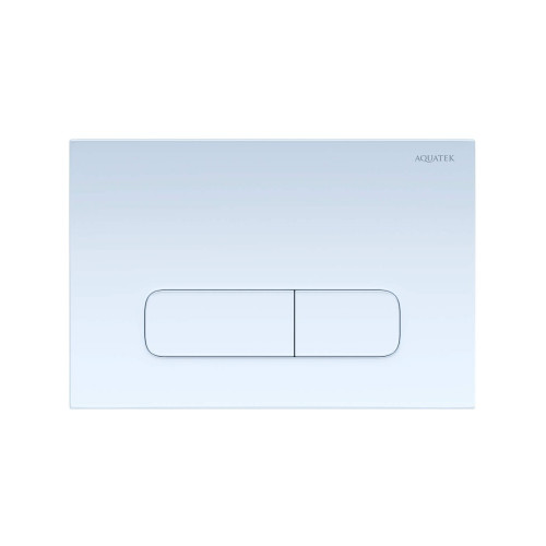 PNS-0000006 (002AQ) Панель смыва Белая для INSP-0000001 Pneumo S (клавиши прямоугольная)