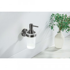 AQ4105BGM ЕВРОПА дозатор, оружейная сталь (шлиф. черный хром)