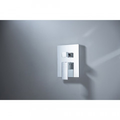 AQ1646CR ЛИБРА смеситель для ванны 2 режима (внешняя и скрытая часть)