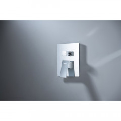 AQ1646CR ЛИБРА смеситель для ванны 2 режима (внешняя и скрытая часть)