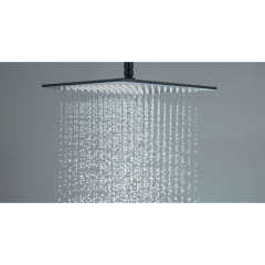 AQ2078MB квадратный верхний душ 300*300*7 мм, матовый черный