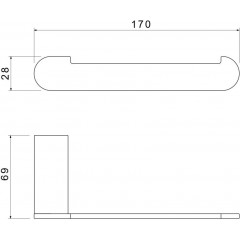 AQ4408CR ЛИРА бумагодержатель