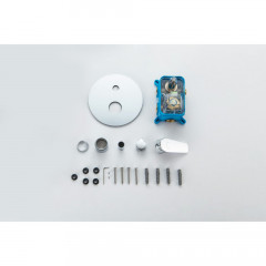 AQ1147CR БЕТТА смеситель для ванны, 3 режима (внешняя и скрытая часть)