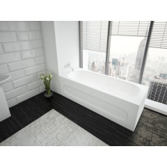 Оберон 170 пустая с фр.экр.(слив слева)