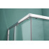 AQ ARI KV 09020CH Душевой уголок квадратный, двери раздвижные 900x900x2000 профиль хром, стекло прозрачное