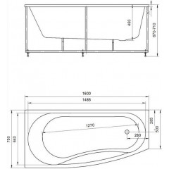 Пандора лев.пустая с фр.экр.