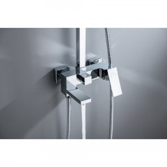 AQ2640CR ЛИБРА душевая система (смеситель для ванны) 300х200мм