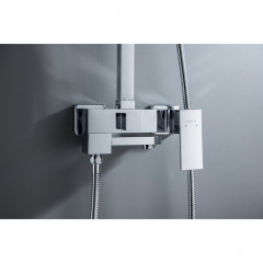AQ2640CR ЛИБРА душевая система (смеситель для ванны) 300х200мм