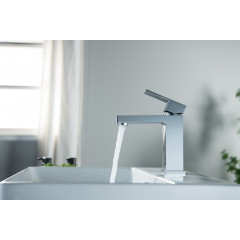 AQ1610CR ЛИБРА смеситель для раковины 114, без донного клапана