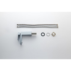 AQ1610CR ЛИБРА смеситель для раковины 114, без донного клапана