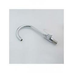 AQ1882CR НИКА смеситель для кухни (полукруглый излив)