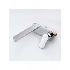 AQ1813CR НИКА смеситель для раковины настенный (внешняя и скрытая часть)