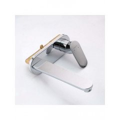 AQ1813CR НИКА смеситель для раковины настенный (внешняя и скрытая часть)