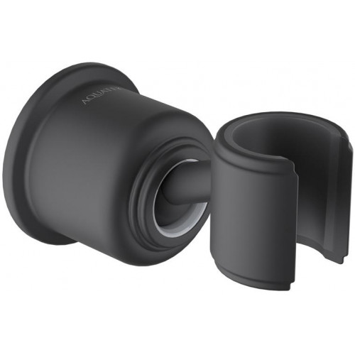 AQ2407MB КЛАССИК держатель ручного душа, матовый черный